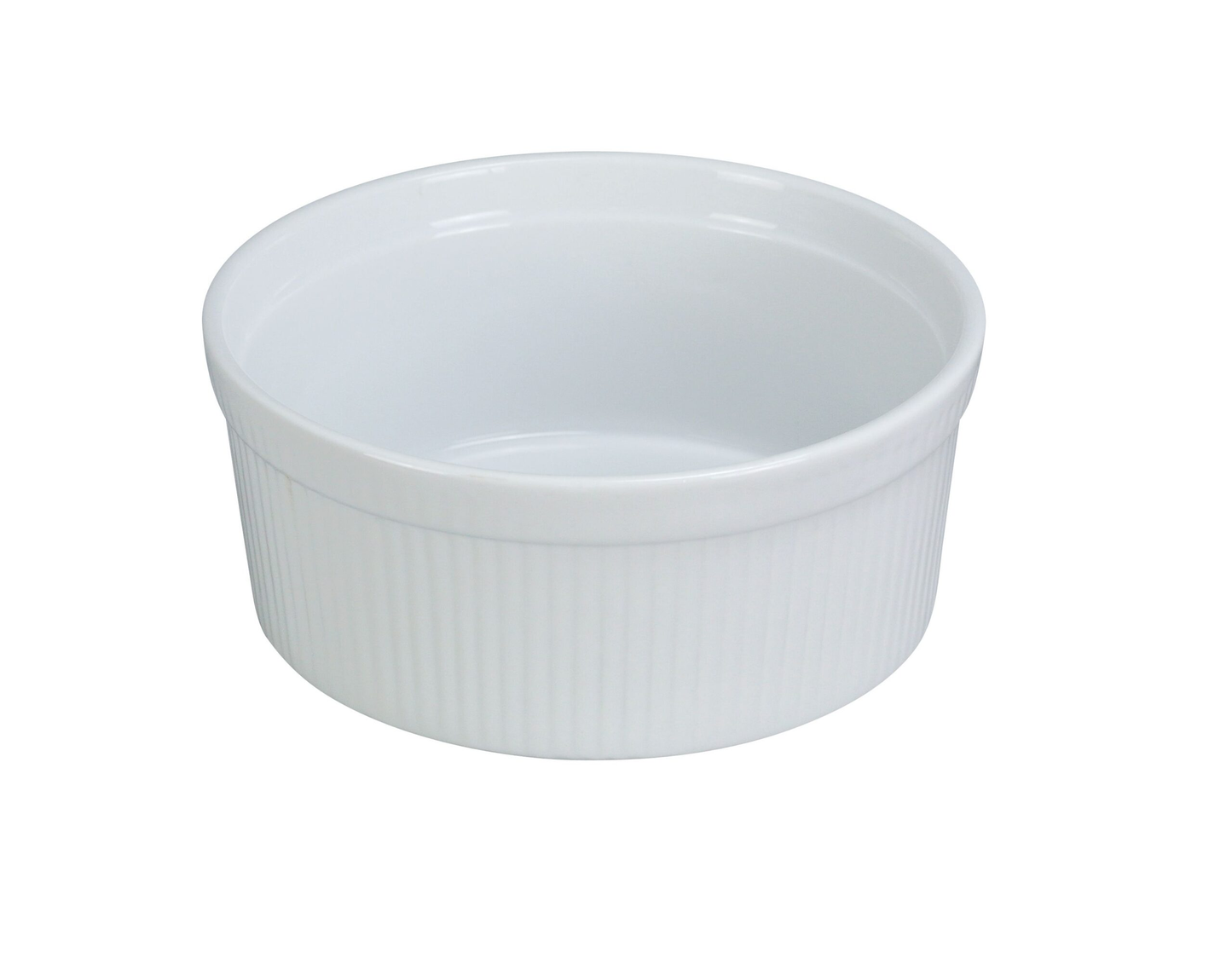 Yanco SF-132 Accessories Soufflé Bowl 32 Oz. 6" Dia. X 2-1/2"H