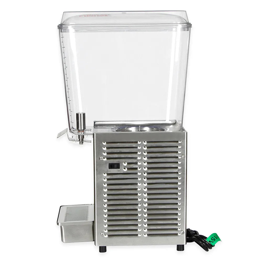 Crathco D15-3 Refrigerated Drink Dispenser w/ (1) 5 gal Bowl, Pre Mix, 115v