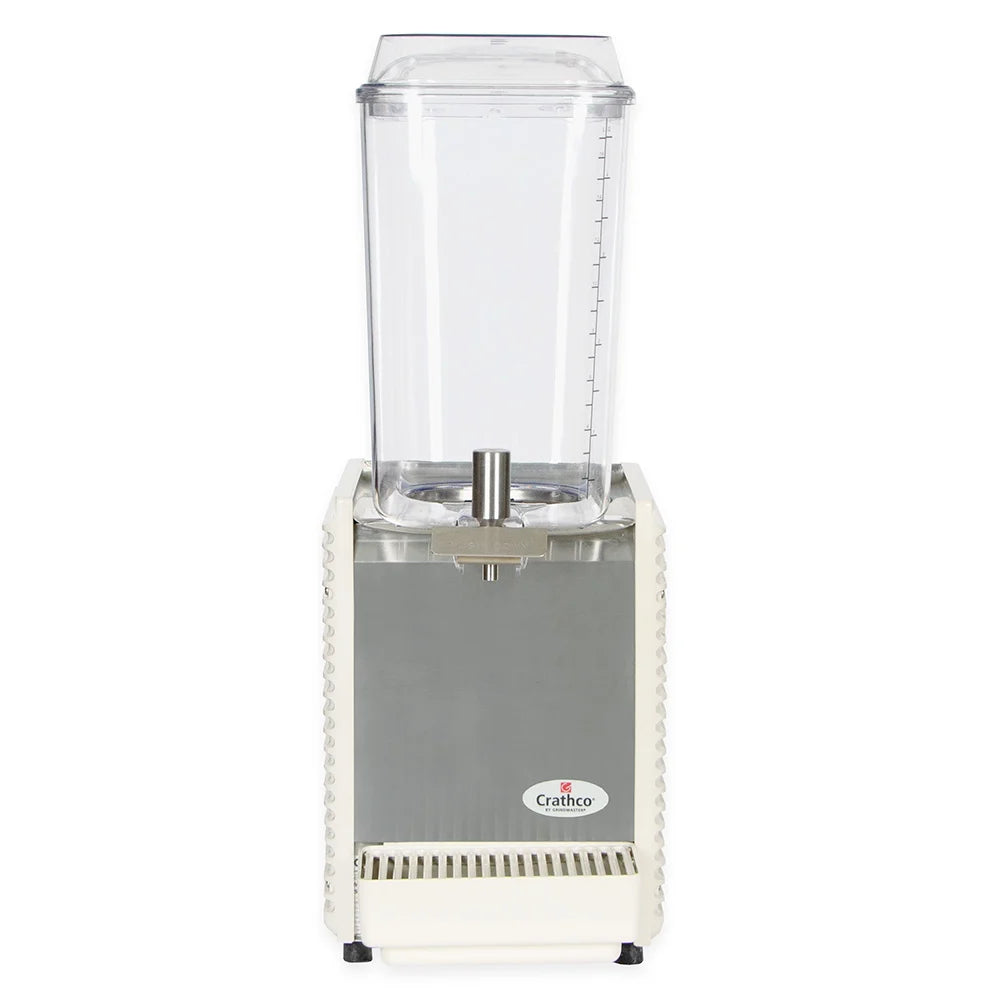 Crathco D15-4 Refrigerated Drink Dispenser w/ (1) 5 gal Bowl, Pre Mix, 115v