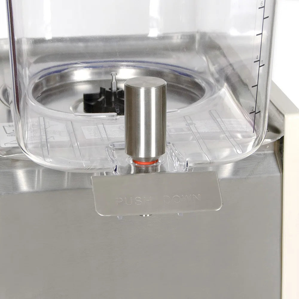 Crathco D15-4 Refrigerated Drink Dispenser w/ (1) 5 gal Bowl, Pre Mix, 115v