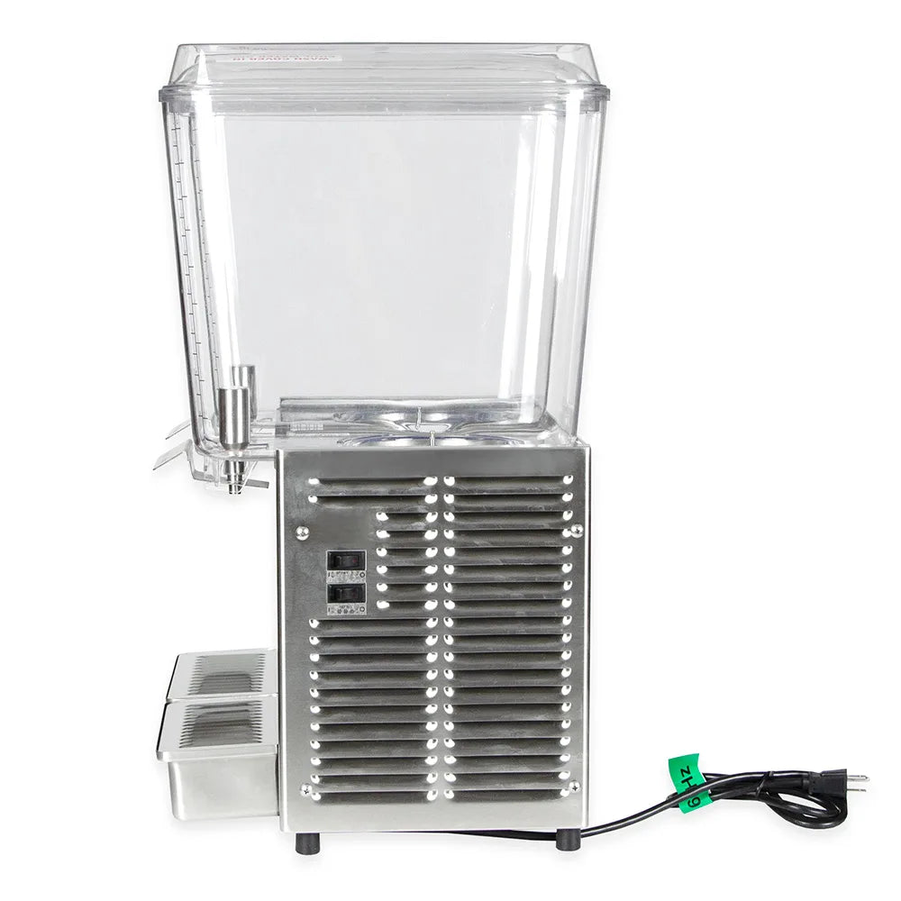 Crathco D25-3 Refrigerated Drink Dispenser w/ (2) 5 gal Bowls, Pre Mix, 115v