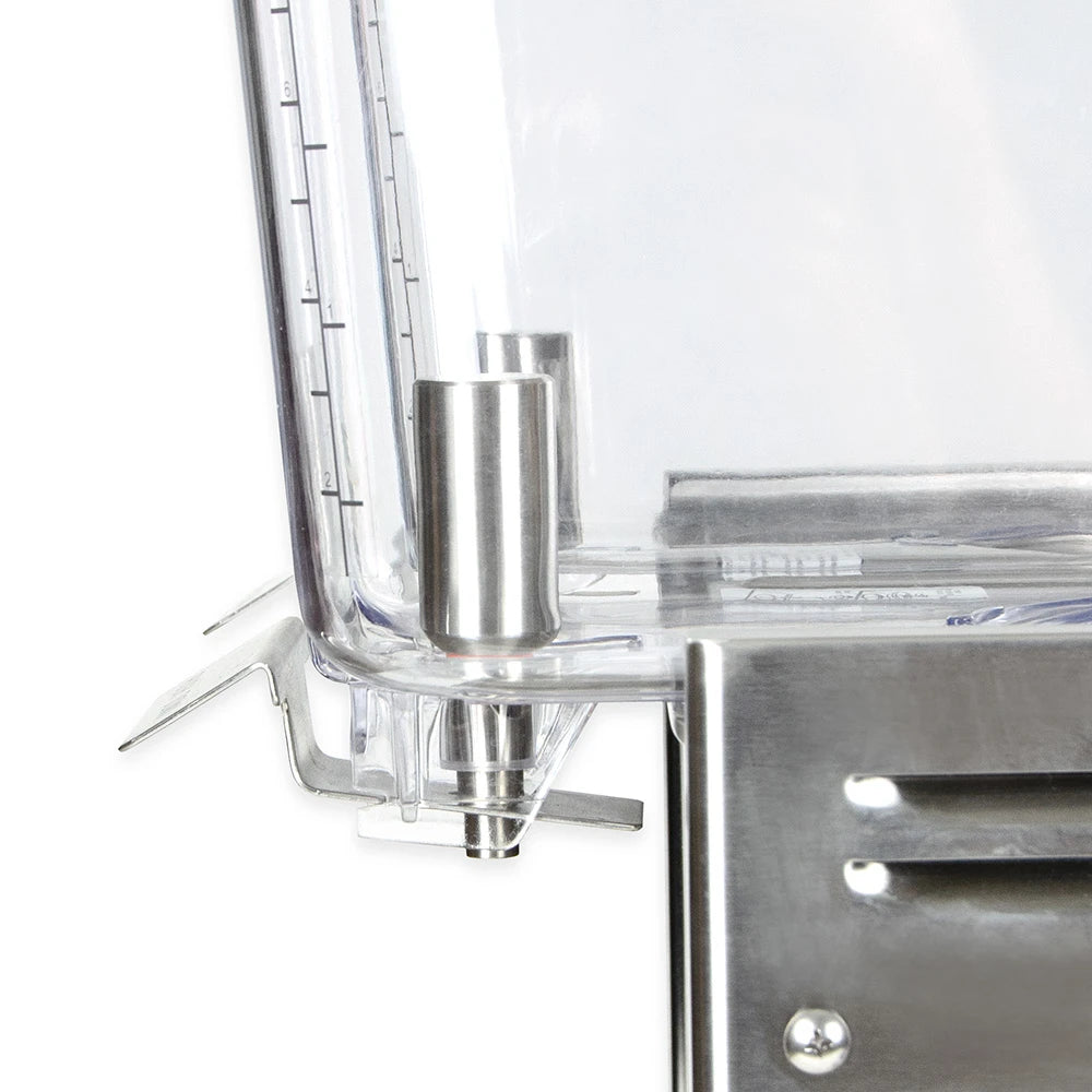 Crathco D25-3 Refrigerated Drink Dispenser w/ (2) 5 gal Bowls, Pre Mix, 115v