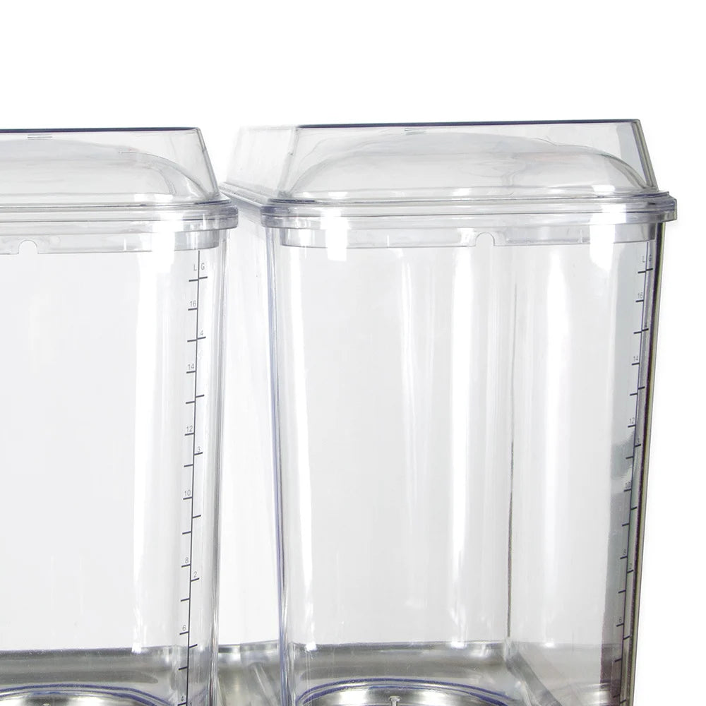 Crathco D35-4 Refrigerated Drink Dispenser w/ (3) 5 gal Bowls, Pre Mix, 115v
