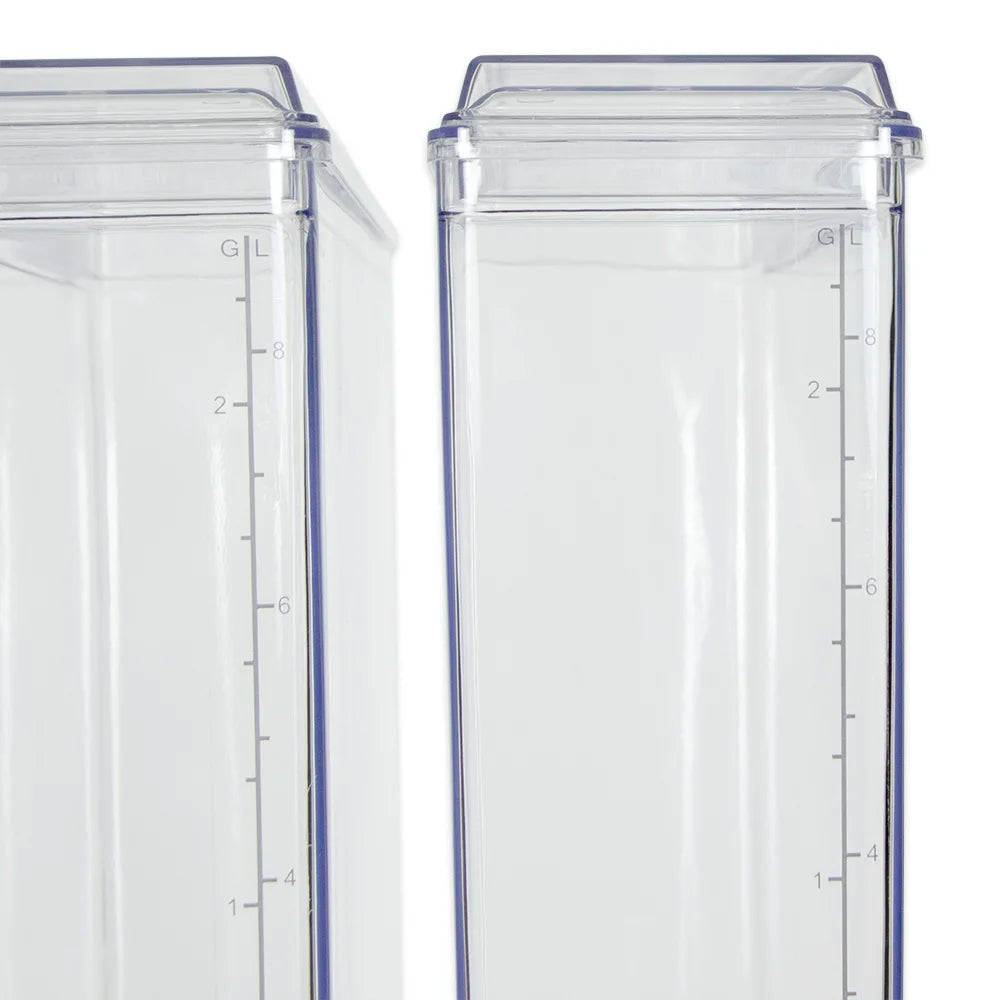 Crathco E29-4 11 1/4" MiniTwin PreMix Cold Beverage Dispenser w/ (2) 2 2/5 gal Bowls, 115v