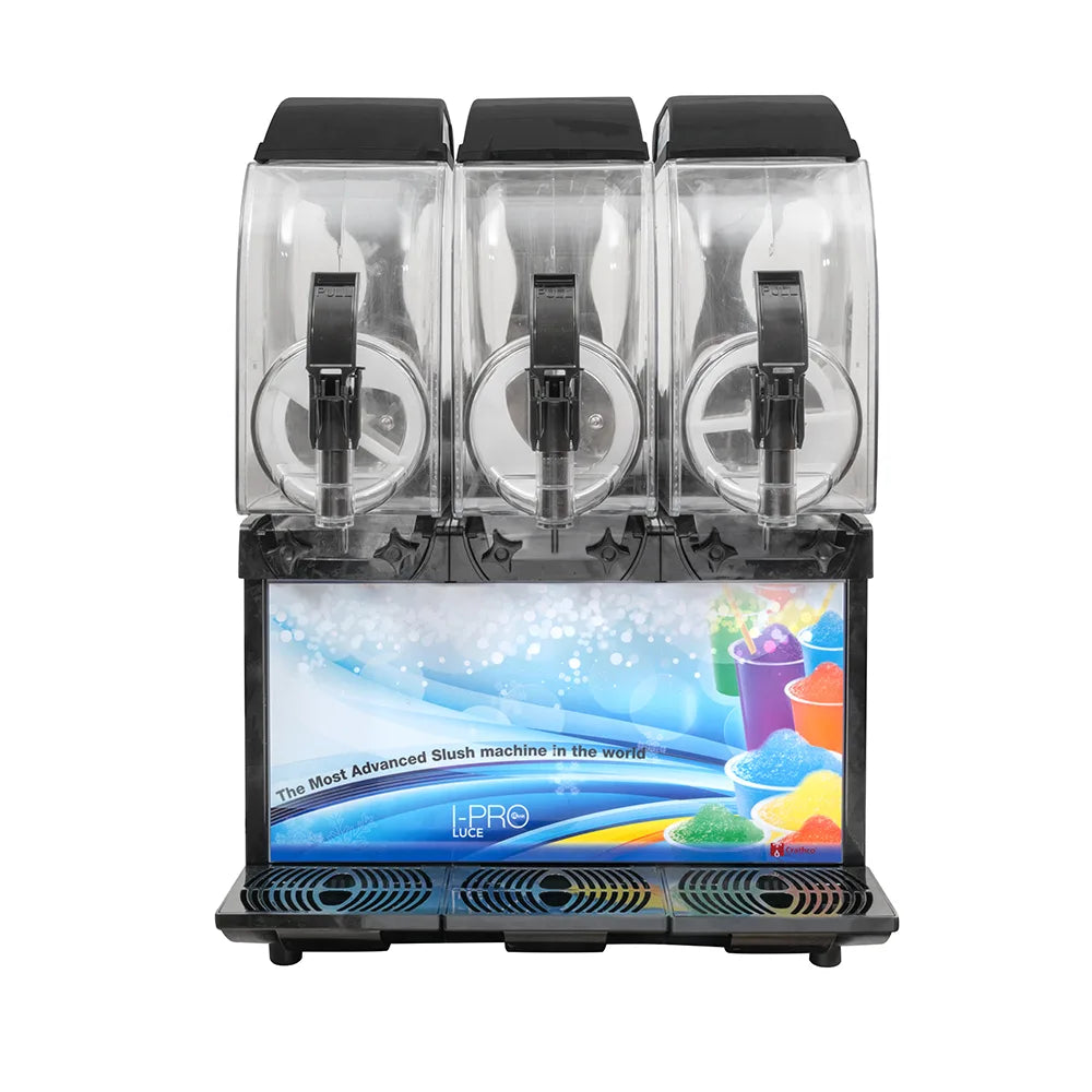 Crathco I-PRO 3M 24" I-PRO Frozen Drink Machine w/ (3) 2 9/10 gal Bowls - 115v