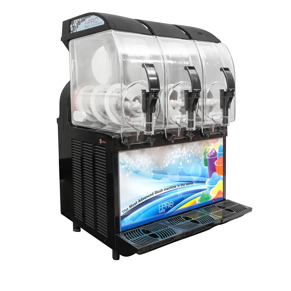 Crathco I-PRO 3M 24" I-PRO Frozen Drink Machine w/ (3) 2 9/10 gal Bowls - 115v
