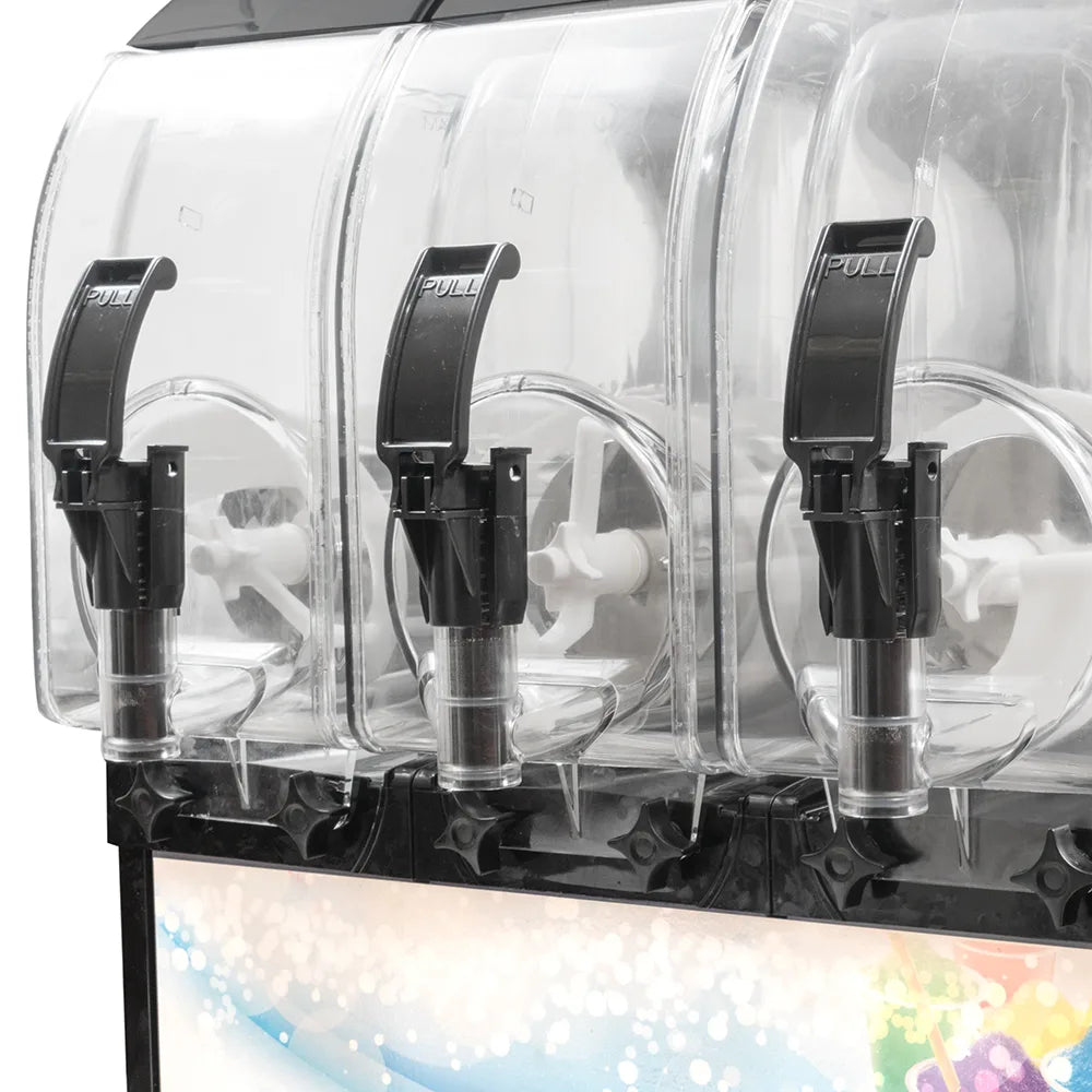 Crathco I-PRO 3M 24" I-PRO Frozen Drink Machine w/ (3) 2 9/10 gal Bowls - 115v