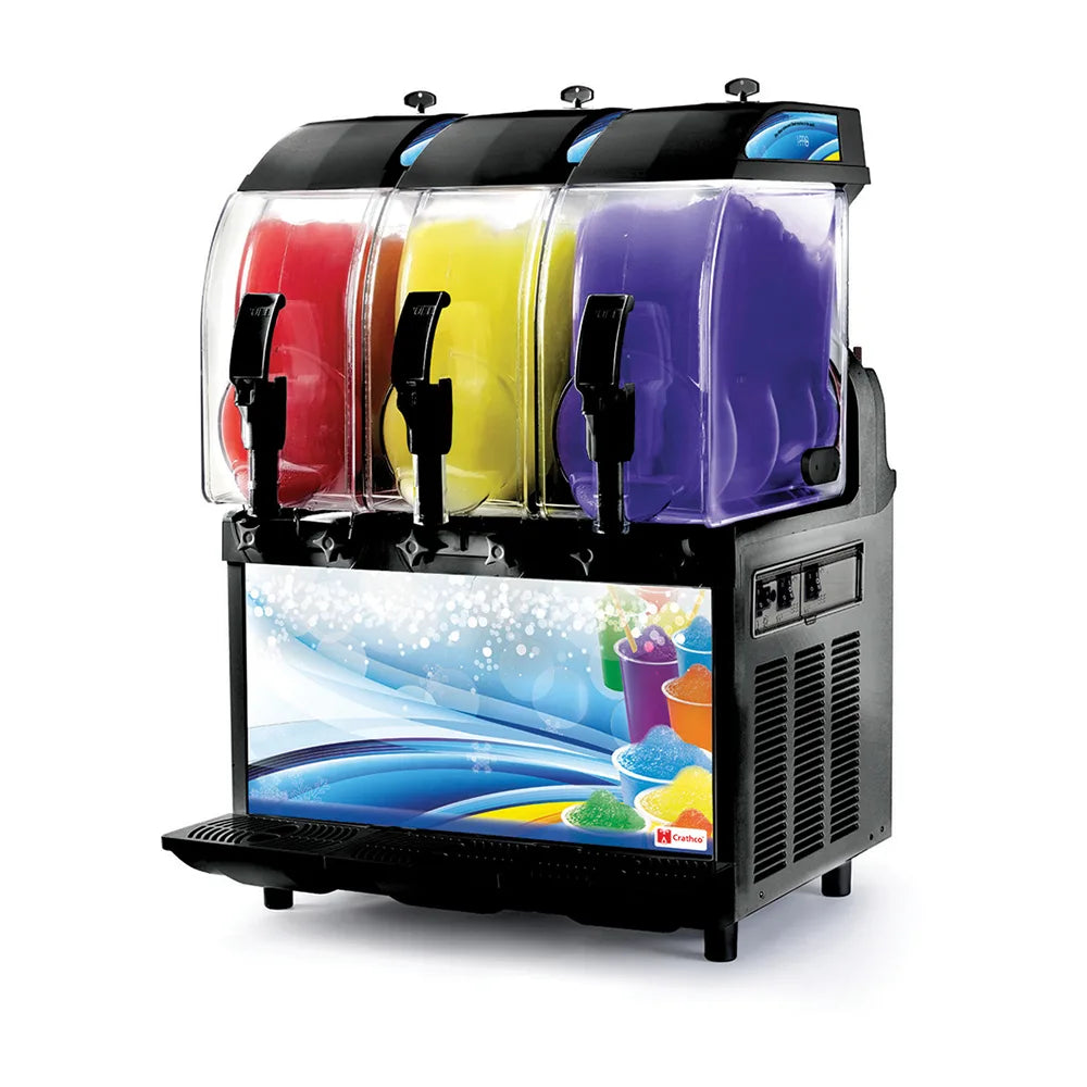 Crathco I-PRO 3M 24" I-PRO Frozen Drink Machine w/ (3) 2 9/10 gal Bowls - 115v