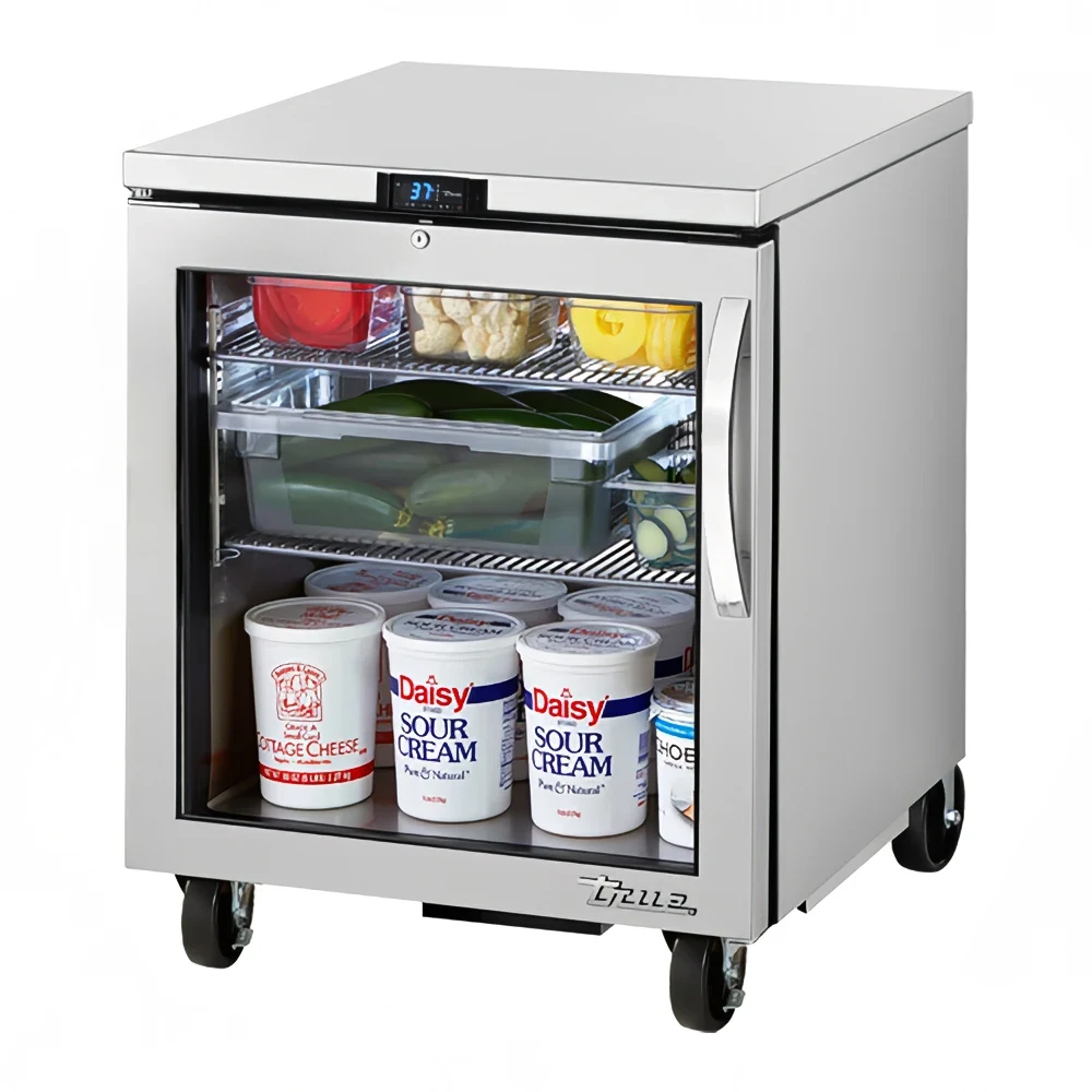 True TUC-27G-HC~FGD01 ADA 27" W Undercounter Refrigerator w/ (1) Section & (1) Left Hinge Door, 115v