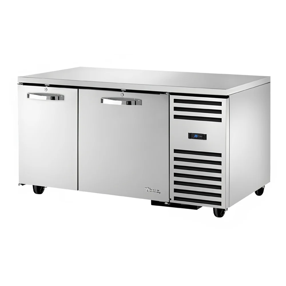 True TUC-60-32-HC~SPEC3 60" W Undercounter Refrigerator w/ (2) Sections & (2) Doors, 115v