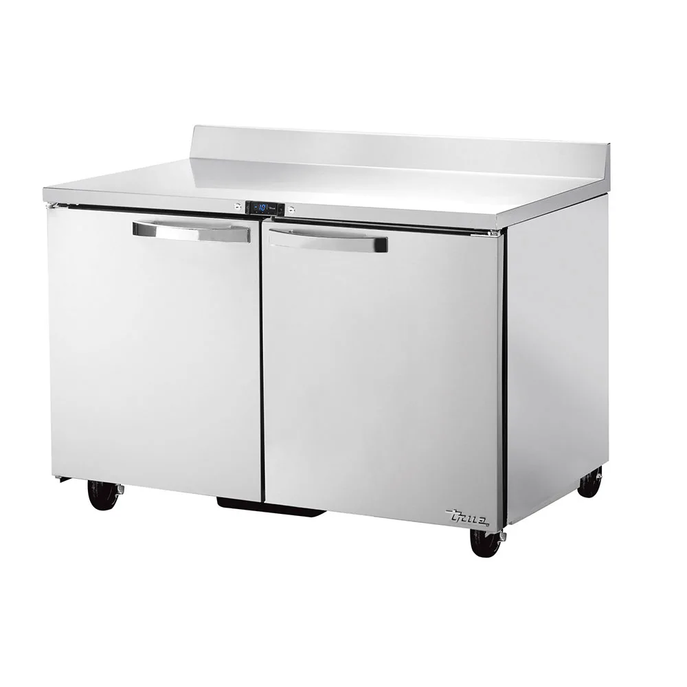 True TWT-48F-HC~SPEC3 48 3/8" Worktop Freezer w/ (2) Section & (2) Doors, 115v
