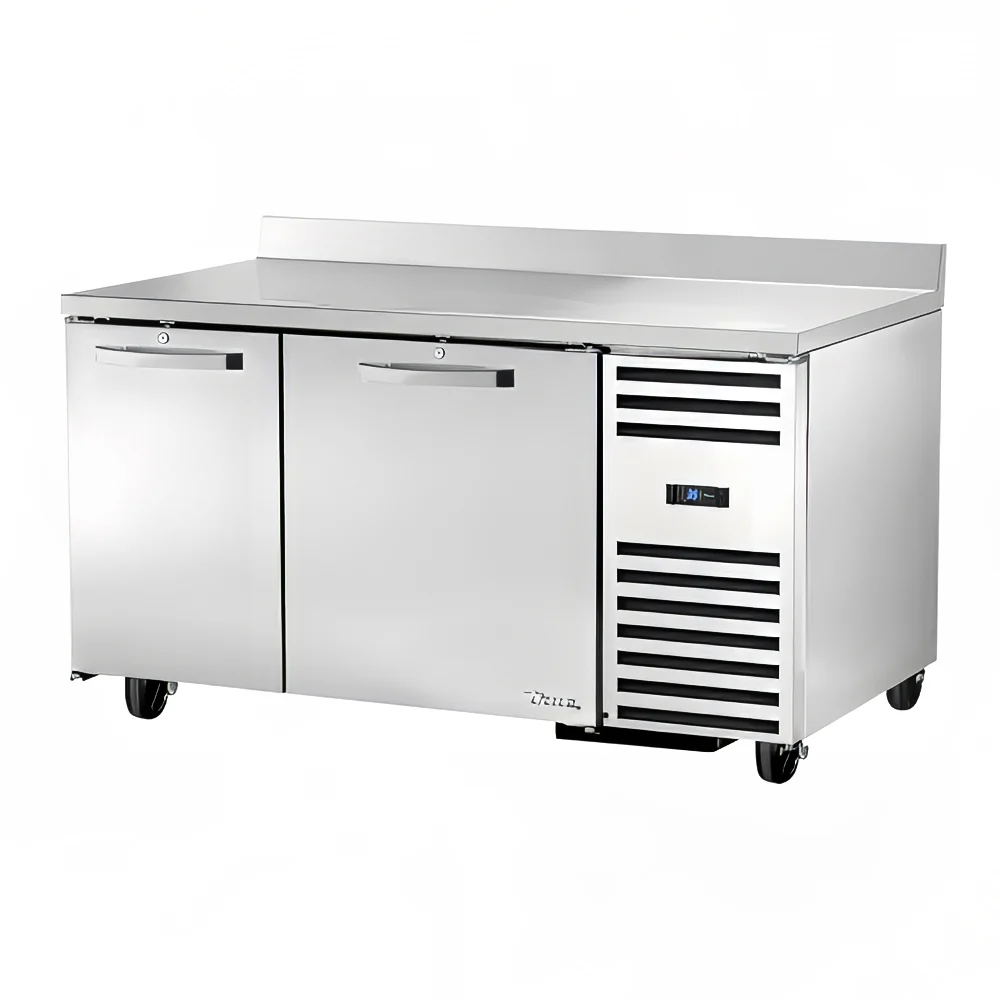True TWT-60-32-HC~SPEC3 60" W Worktop Refrigerator w/ (2) Sections & (2) Doors, 115v