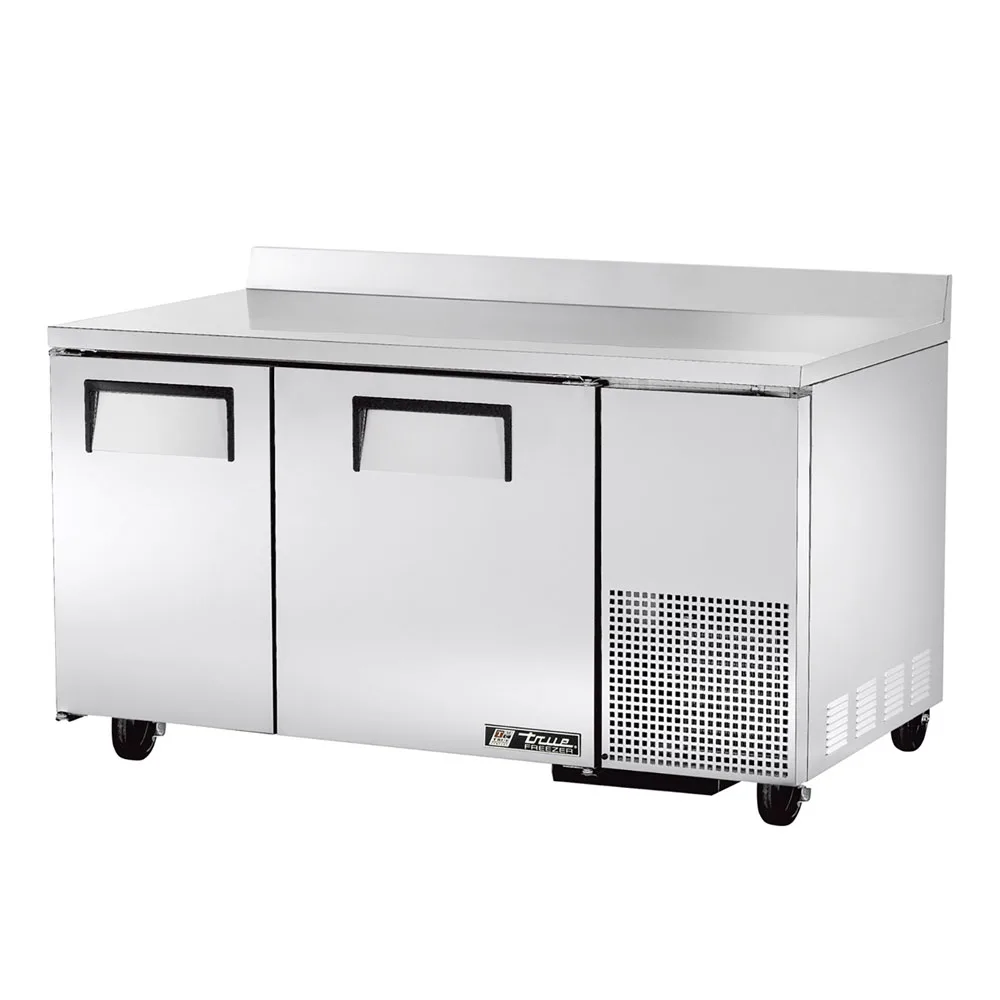 True TWT-60-32F-HC 60" W Worktop Freezer w/ (2) Sections & (2) Doors, 115v