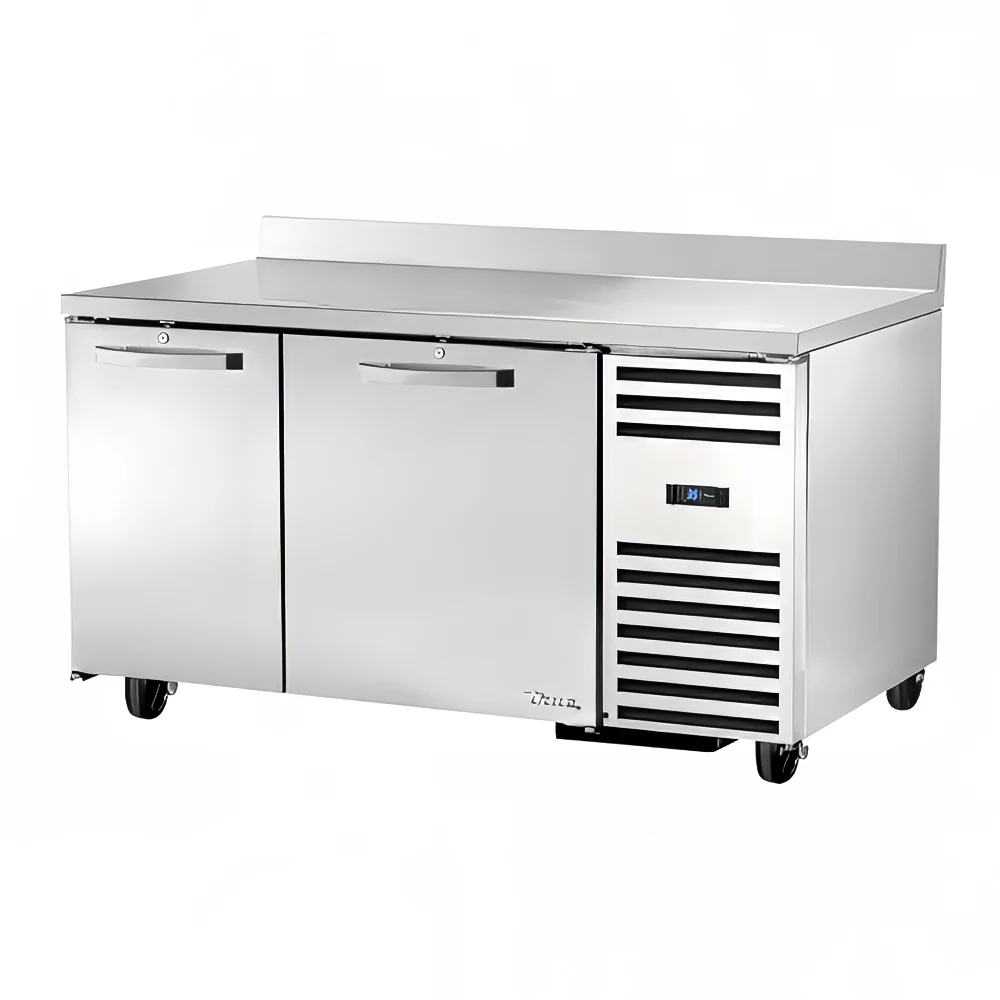 True TWT-60-32F-HC~SPEC3 60" W Worktop Freezer w/ (2) Sections & (2) Doors, 115v