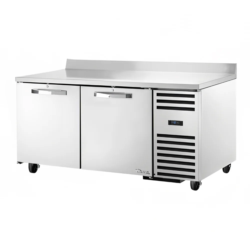 True TWT-67-HC~SPEC3 67" Worktop Refrigerator w/ (2) Sections, 115v