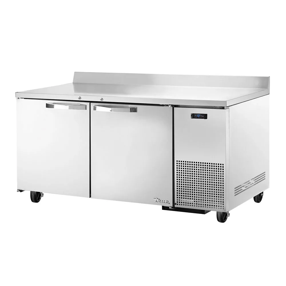 True TWT-67F-HC~SPEC3 67 1/4" Worktop Freezer w/ (2) Section & (2) Doors, 115v