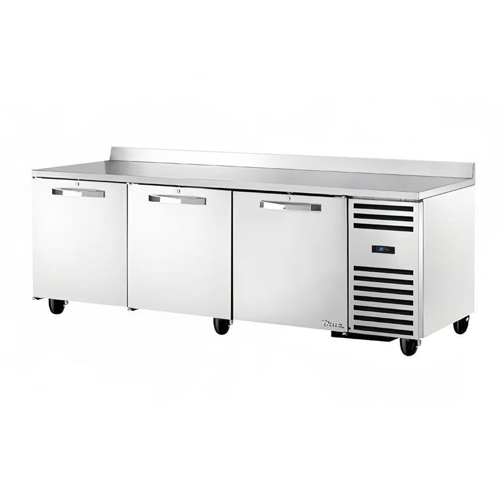 True TWT-93-HC~SPEC3 93" Worktop Refrigerator w/ (3) Sections, 115v