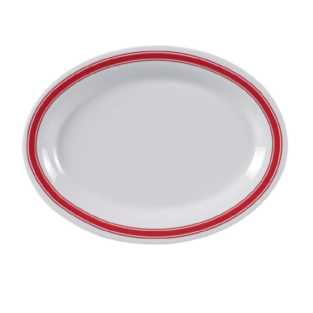 Yanco HS-212 Houston Platter 12"L X 9"W Oval