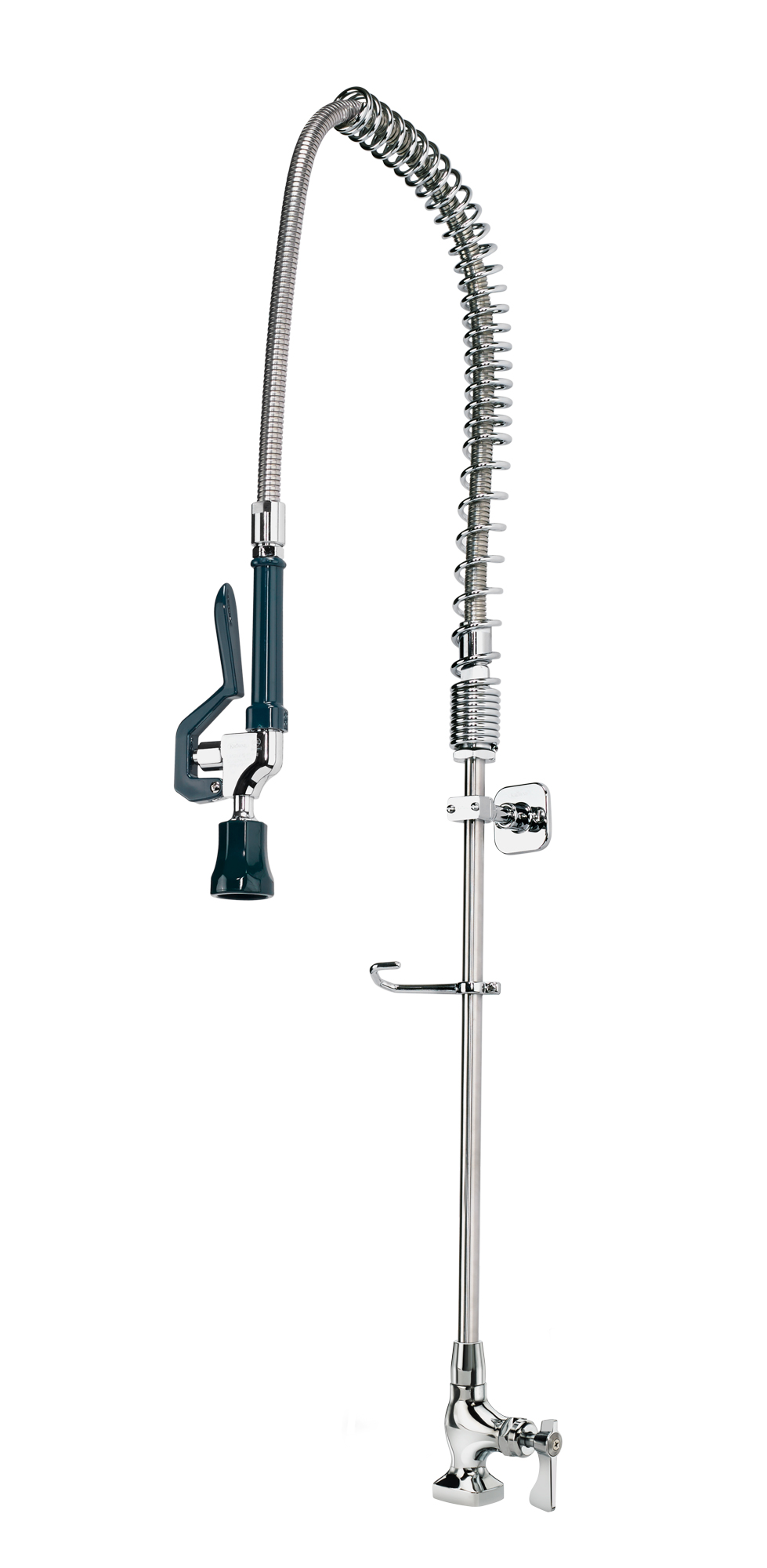Krowne 17-206WL 38"H Deck Mount Pre Rinse Faucet - 1.2 GPM, Base with Nozzle
