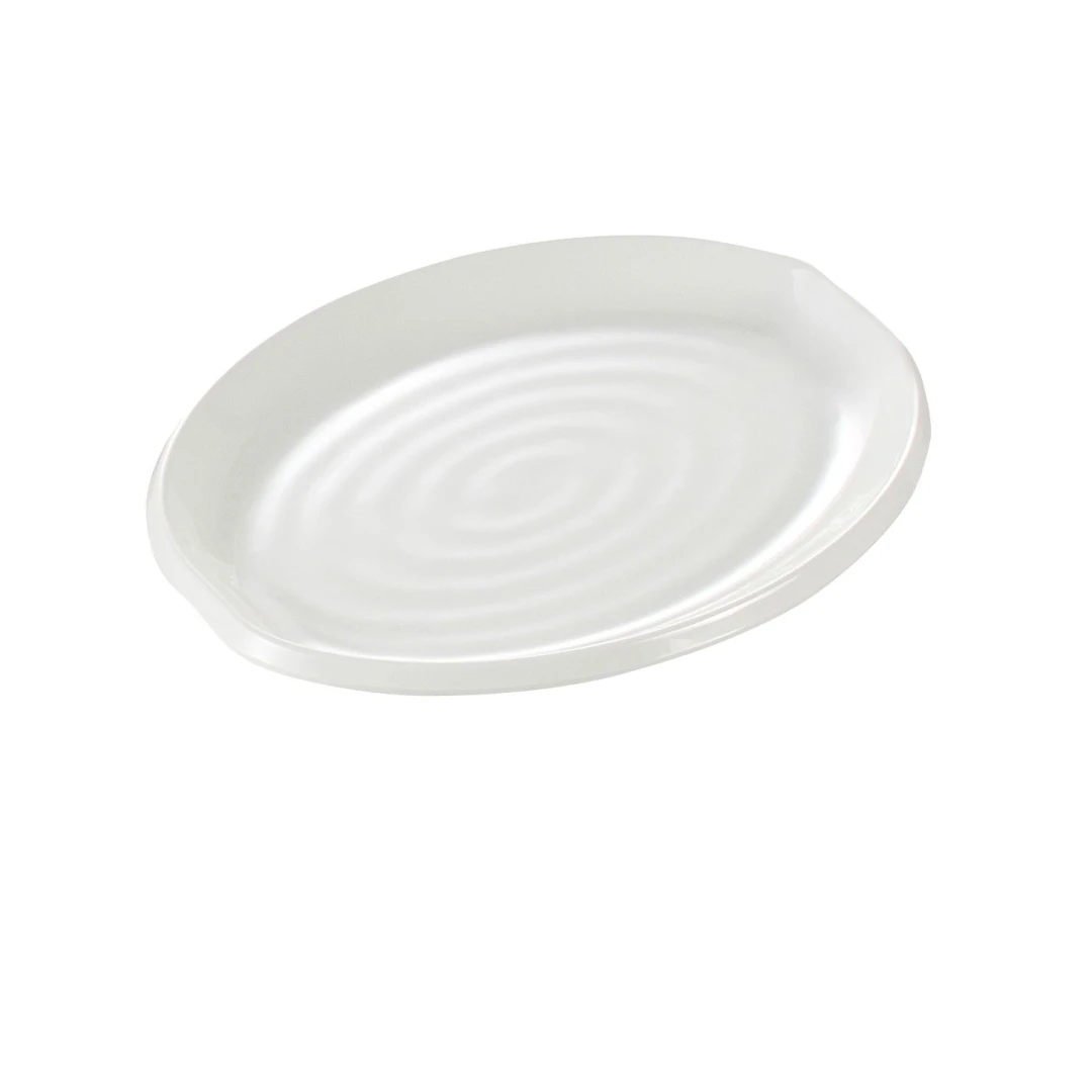 Yanco MD-210 Milando Plate 10-1/2"L X 7-1/2"W Oval