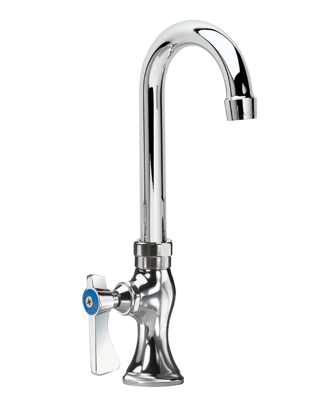 Krowne 16-115L Deck Mount Single Pantry Faucet - 3 1/2" Gooseneck Spout, Single Hole