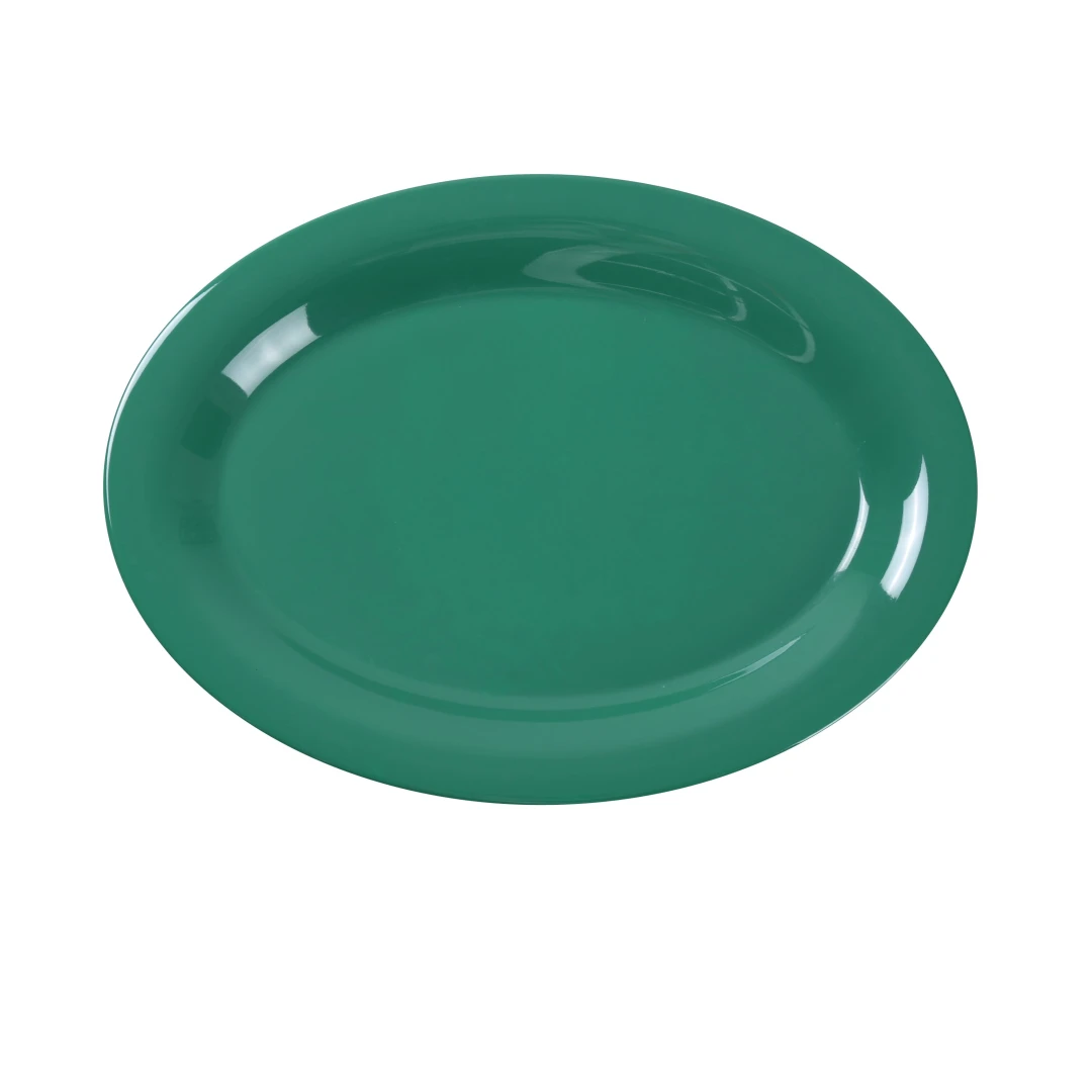 Yanco MS-212GR Milestone Platter 12"L X 9"W Oval