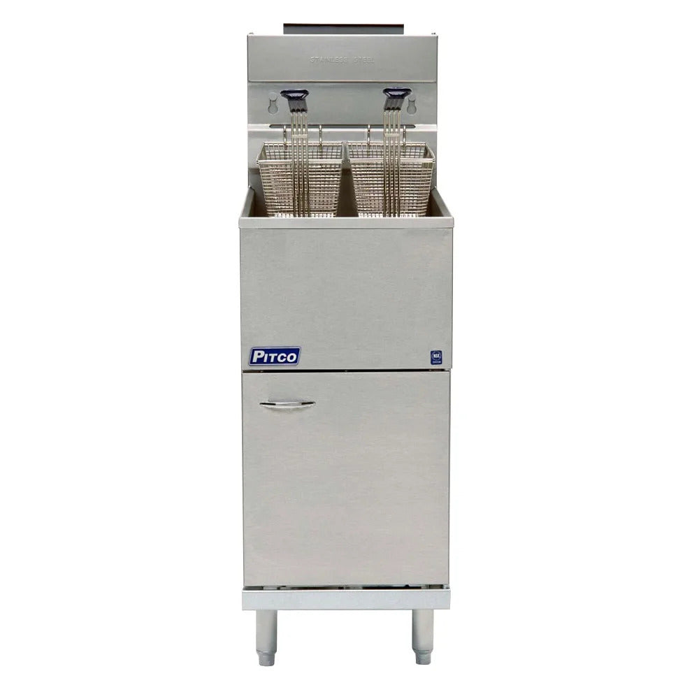 Pitco Fryer 35C+S (LP) Liquid Propane 35-40 lb. Stainless Steel 90,000 BTU