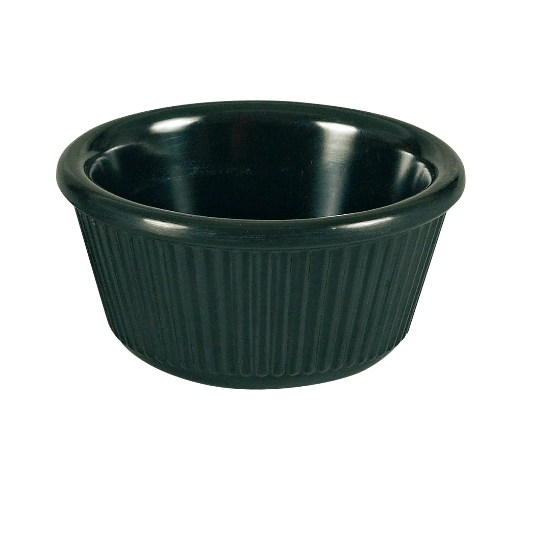 Yanco NC-532BK Nu-Classic Ramekin 4 Oz. 3-3/8" Dia. X 1-3/4"H