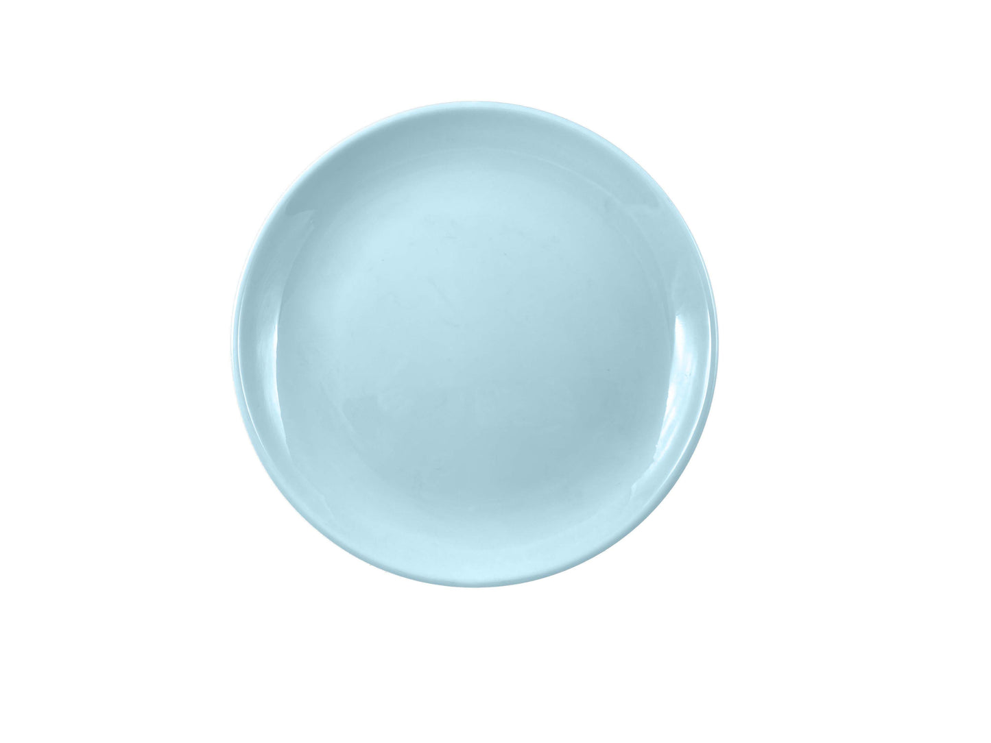 Thunder Group 1915 Blue Jade 14" Round Melamine Serving Platter - 12/Case