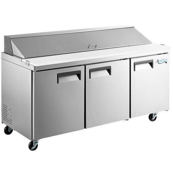 Prep table - 72" 18 pans Web