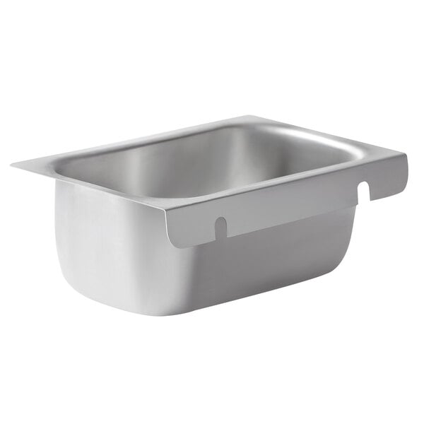 Hood Part - Commercial Hood Grease Trap Pan S/S 6-3/4"L X 4 1/4"W X 2 1/2"H