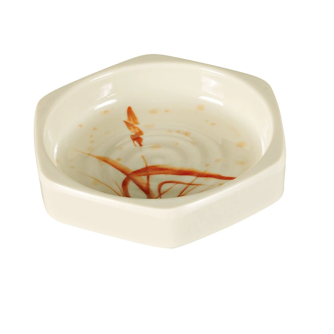 Yanco OR-3001 Orchis Dish 3-1/2 Oz. 4-1/8" Dia.