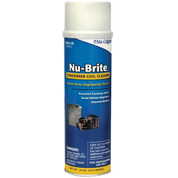 Nu-Calgon/ Nu-Brite 4291-18 Condenser Coil Cleaner 18 oz.