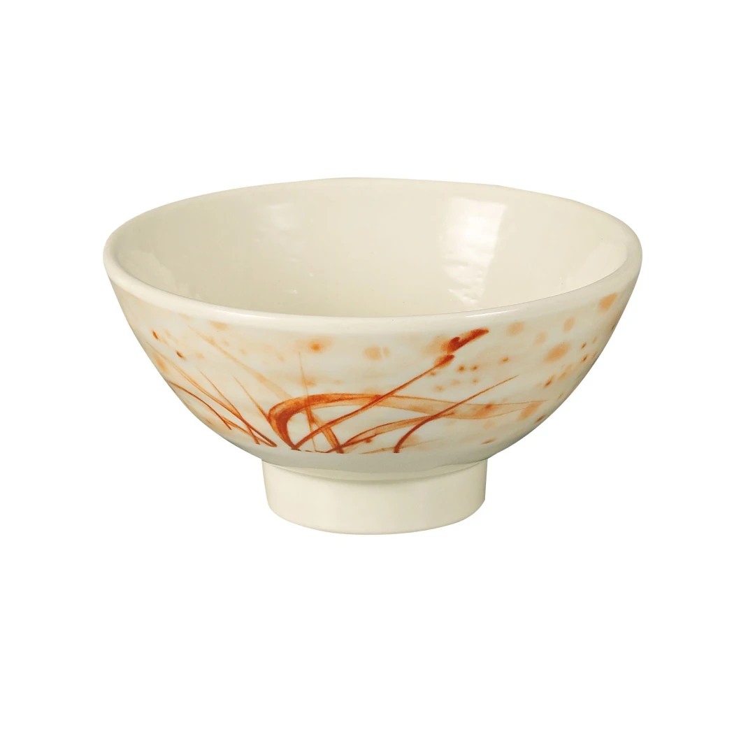 Yanco OR-5705 Orchis Rice Bowl 10 Oz. 4-3/4" Dia. X 2-1/2"H