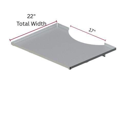 YONGXIN S/S Sauce Rack- Single Shelf for wok range