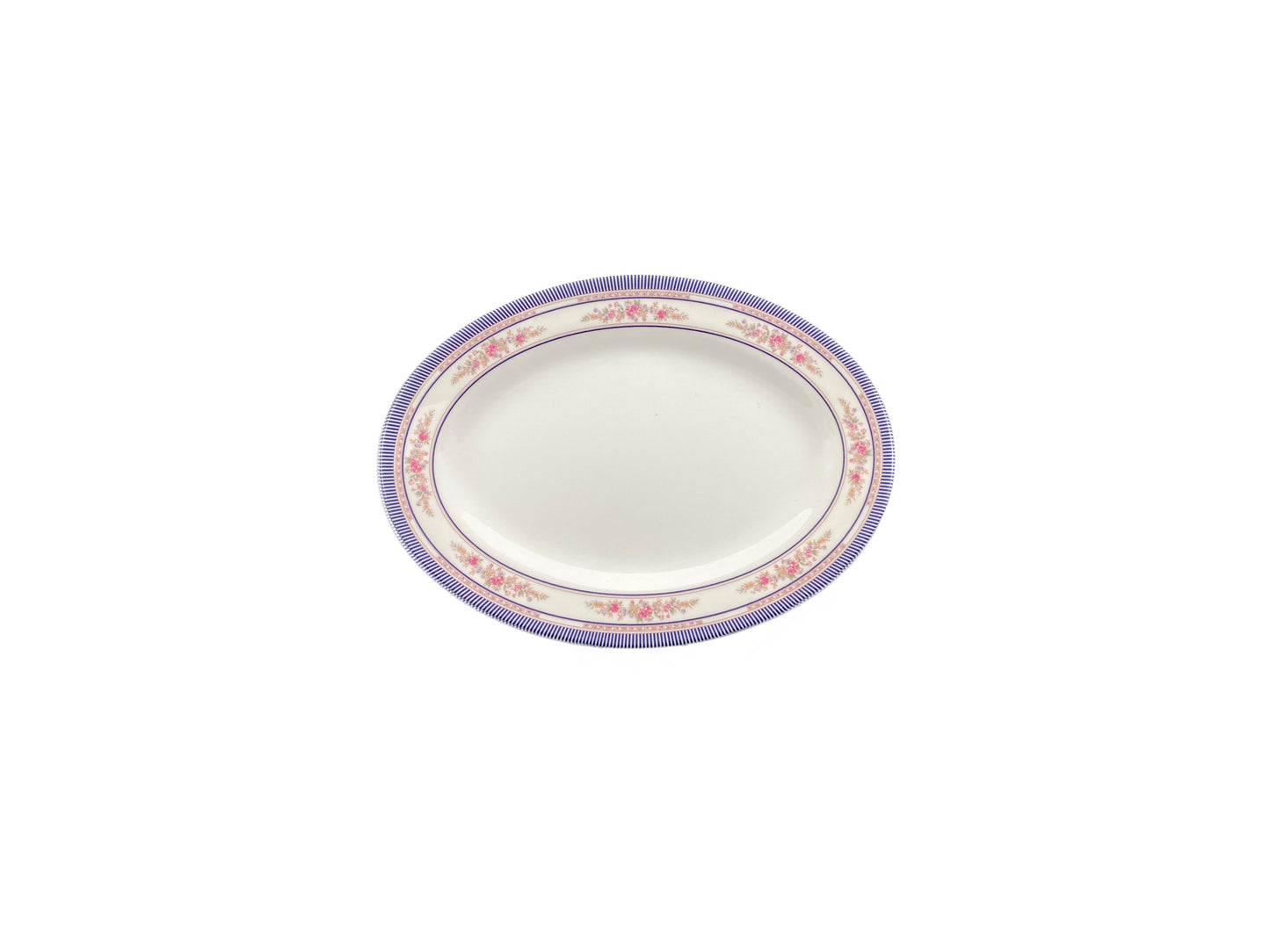 Thunder Group 2008AR 8" x 6" Oval Platter - Melamine, Rose