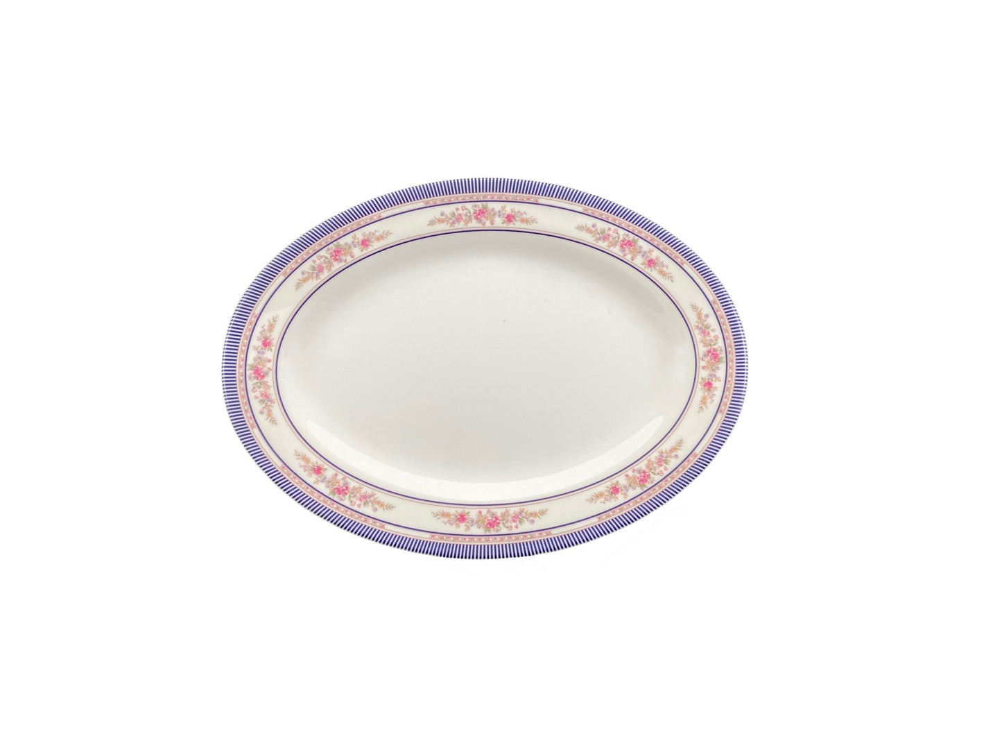 Thunder Group 2009AR 9" x 6 5/8" Oval Platter - Melamine, Rose