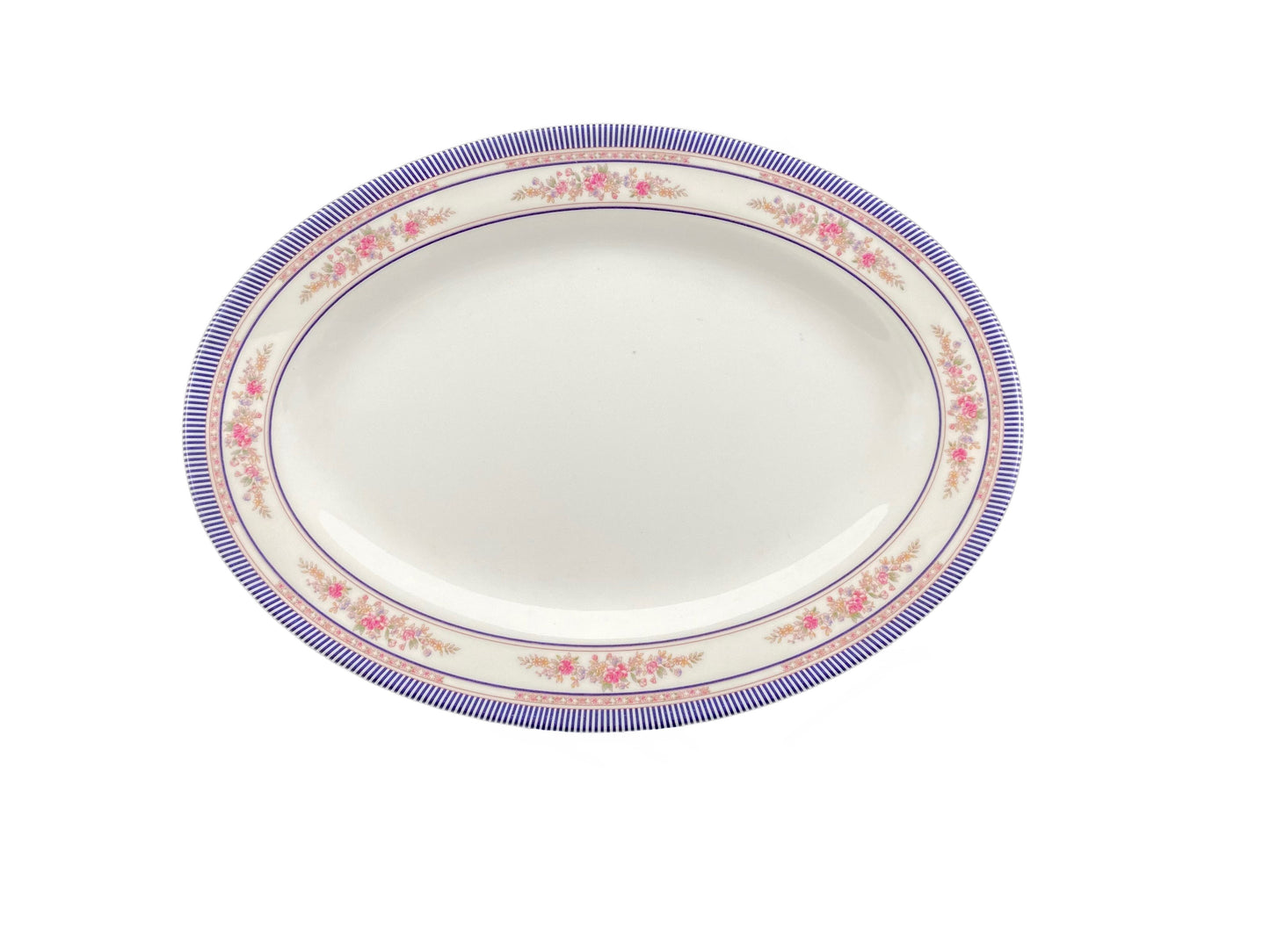 Thunder Group 2014AR 14" x 10" Oval Platter - Melamine, Rose