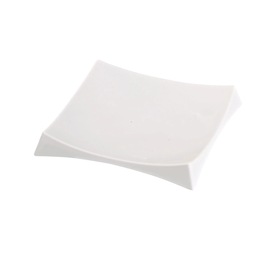 Yanco RM-4209 Rome Sushi Plate 8-1/2"L X 8-1/2"W Square