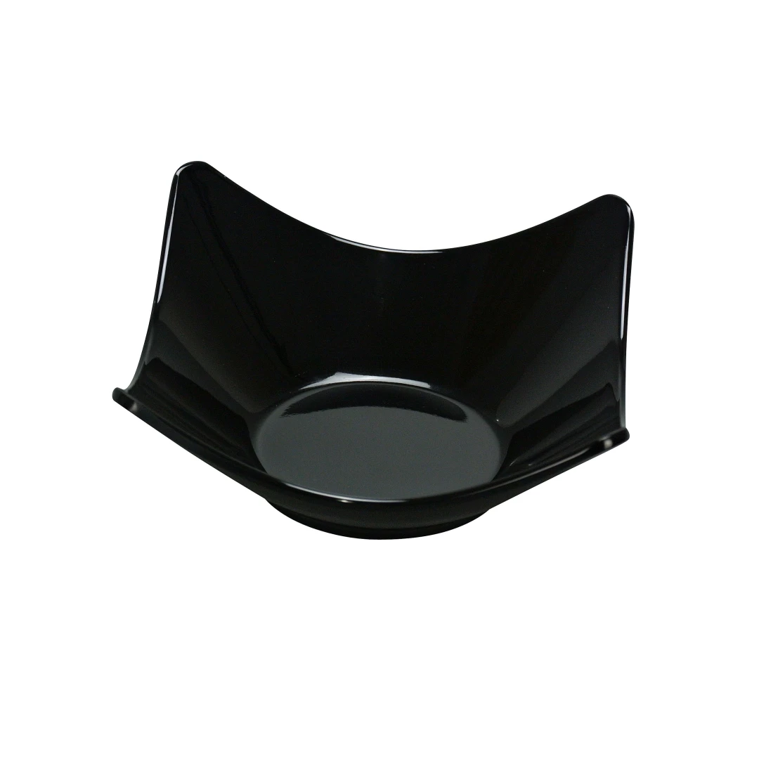 Yanco RM-506BK Rome Salad Bowl 12 Oz. 6-1/4"L X 6-1/4"W