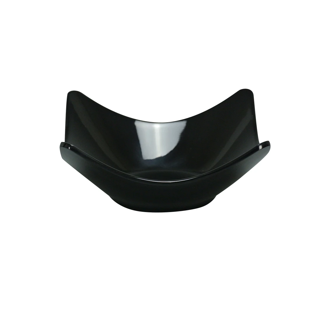 Yanco RM-507BK Rome Salad Bowl 16 Oz. 7-1/4"L X 7-14"W