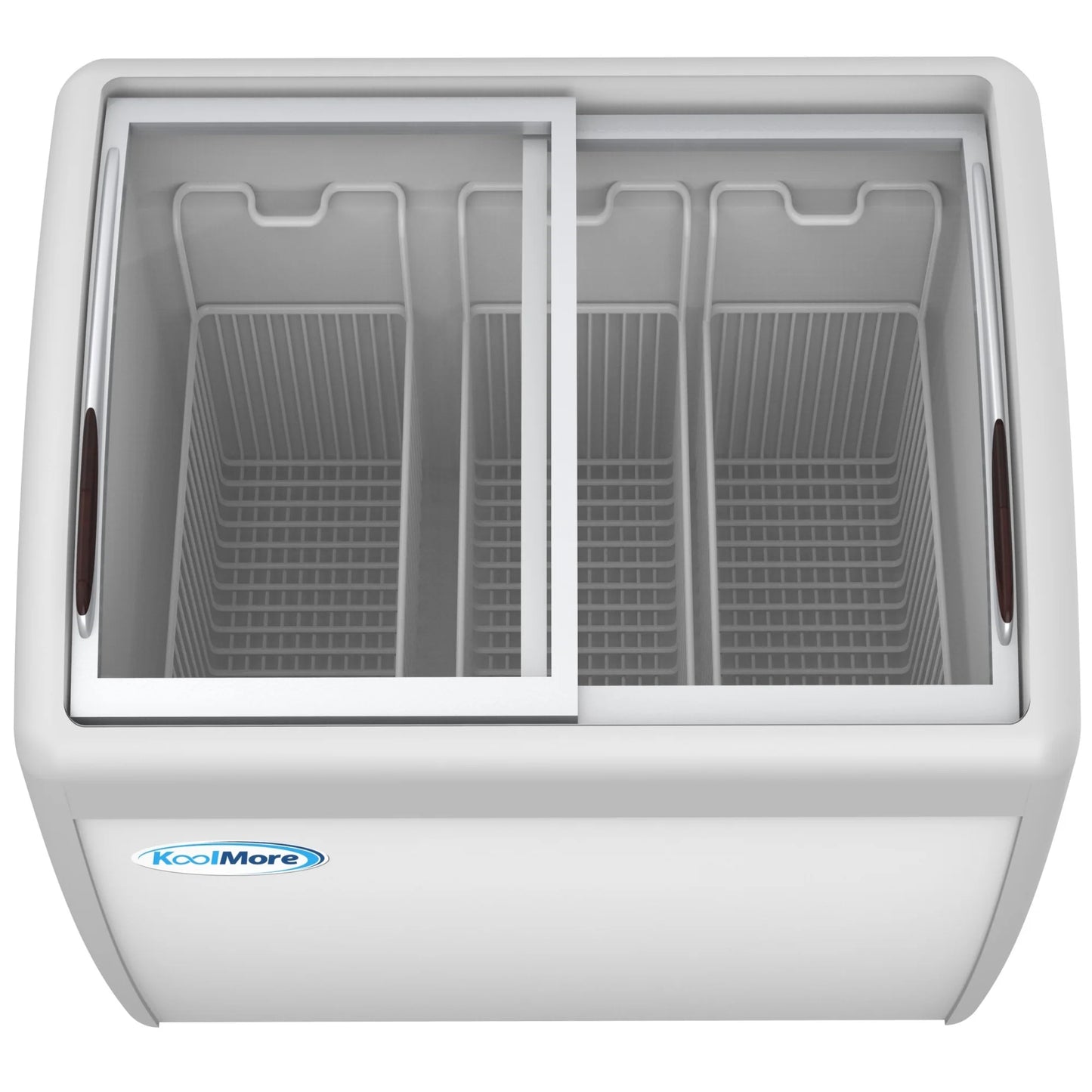 Koolmore MCF-9C 40 In. Display Ice Cream Freezer - 9 Cu Ft.