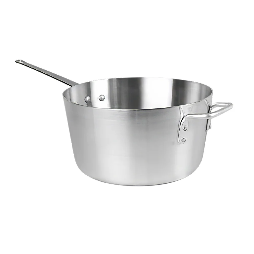 Thunder Group ALSKSS008 10 qt Aluminum Saucepan w/ Solid Metal Handle