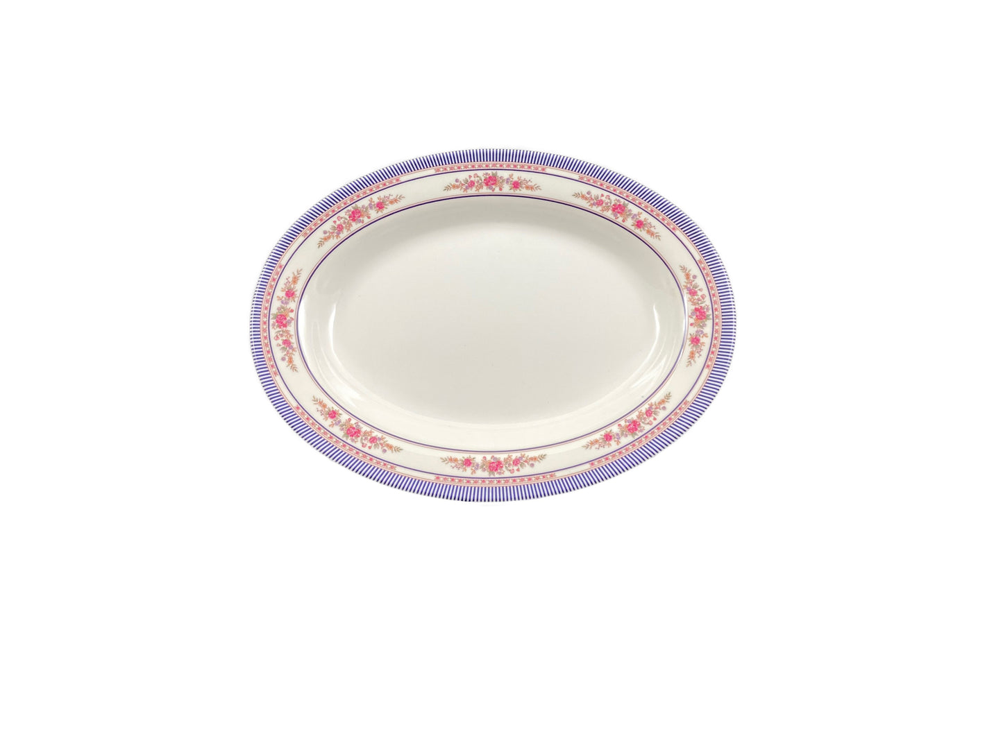 Thunder Group 2110AR 10" x 7 1/2" Oval Platter - Melamine, Rose