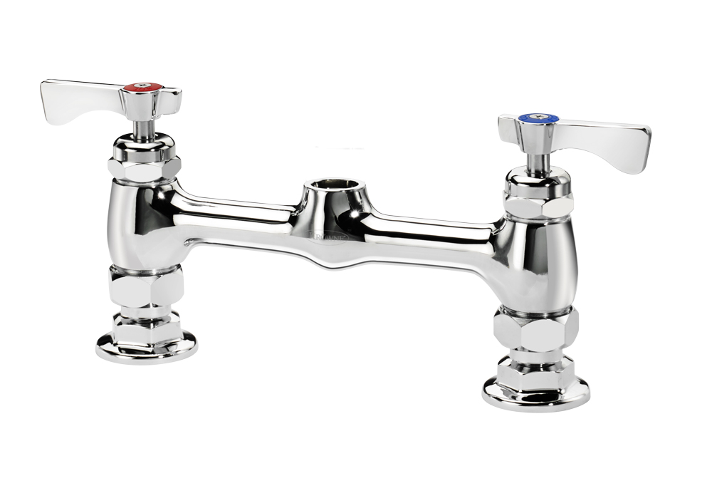 Krowne 21-208L Low Lead Royal Series Deck Mount Base w/ 8" Center, Pre-Rinse