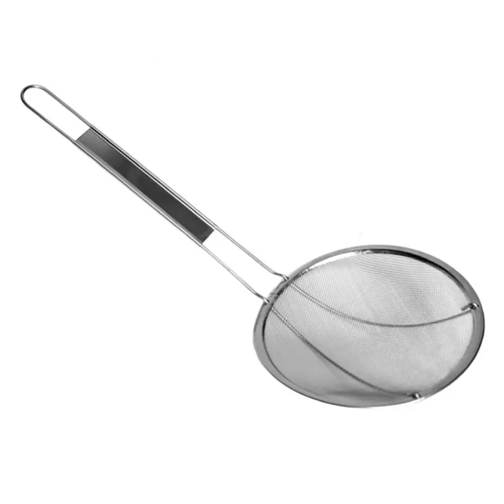 Thunder Group SLSKR70M 7" Round Skimmer, Stainless Steel