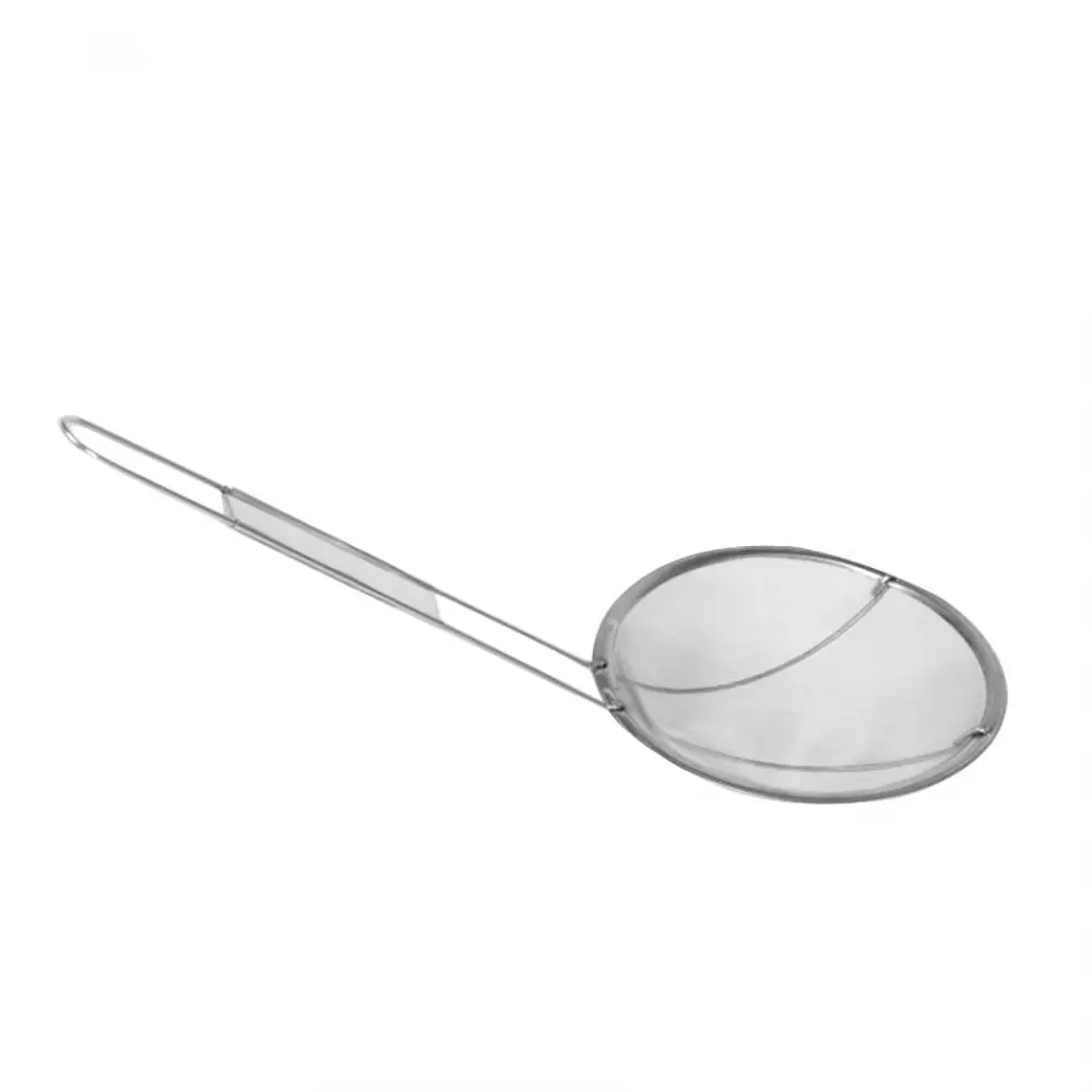 Thunder Group SLSKR65 6 1/2" Round Skimmer, Stainless Steel