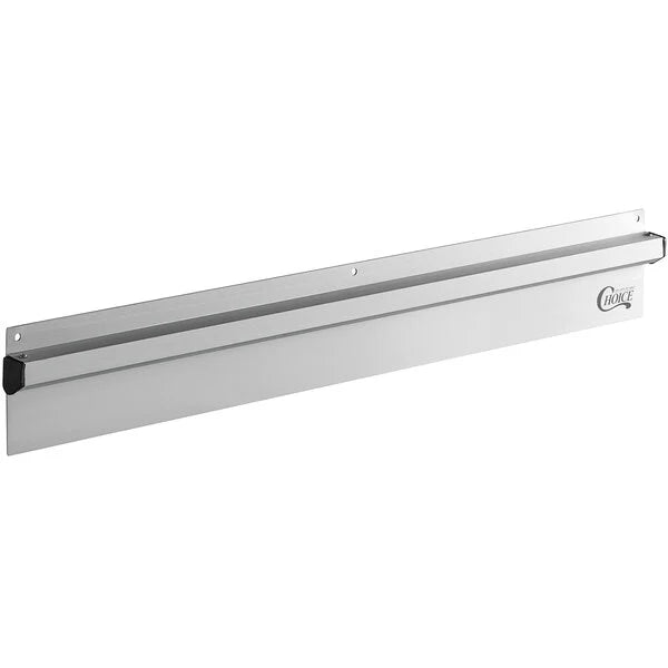 Choice 407CHA24 24" x 3 1/2" Aluminum Wall-Mounted Ticket Holder