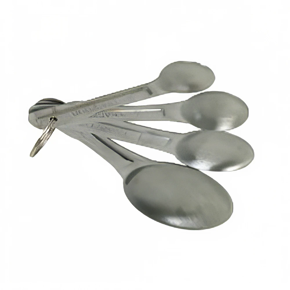 Thunder Group SLMC2415 4 Piece Measuring Spoon Set, Stainless