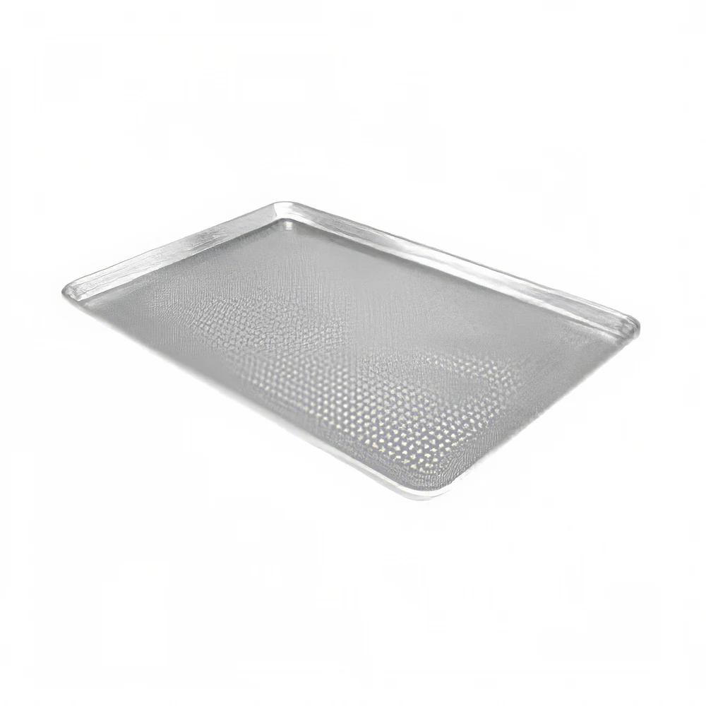 Thunder Group ALSP1813PF 1/2 Half Size Bun / Sheet Pan - 18" x 13", 20 gauge Aluminum, Perforated